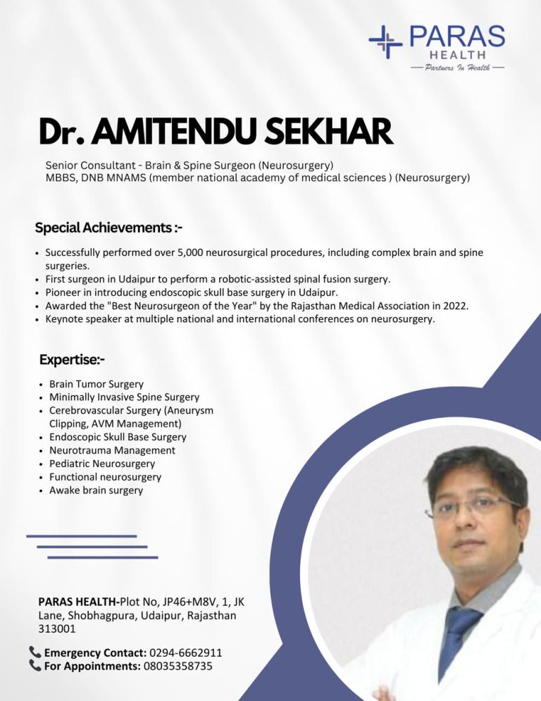 Dr. Amitendu Sekhar